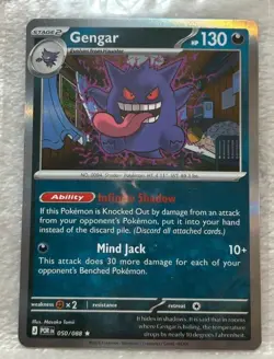 Pokemon Gengar Holo Rare 50/88 Perfect Order - Image 1