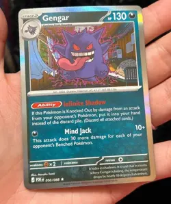 Pokemon Gengar Holo Rare 50/88 Perfect Order - Image 2