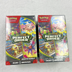 Pokemon TCG: Mega Evolution-Perfect Order Booster Bundle (2 Boxes) New Sealed - Image 1