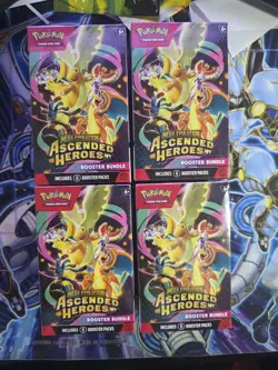 POKEMON TCG MEGA EVOLUTION ASCENDED HEROES BOOSTER BUNDLE SEALED LOT - Image 1