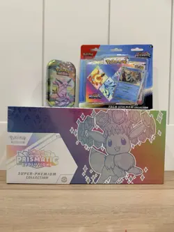 Pokemon TCG Scarlet & Violet—Prismatic Evolutions Super-Premium Collection Promo - Image 1