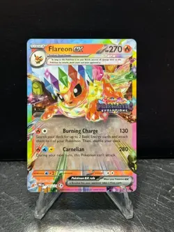 Flareon Ex 14/131 Stamped Pokemon Prismatic Evolutions - Image 1