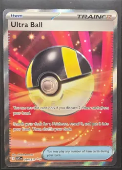 Ultra Ball 264/217 Full Art Ascended Heroes Pokemon 2026 - Image 1