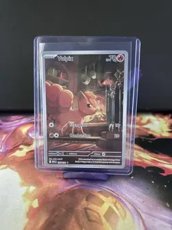 Pokemon TCG Vulpix Illustration Rare Mega Evolutions #138/132 - Image 1