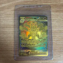 Pokemon Mega Evolutions Mega Lucario EX Gold 188/132 - Image 1