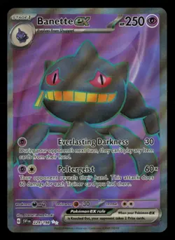 Banette ex 229/198 Ultra Rare Scarlet & Violet Pokemon Near Mint - Image 1