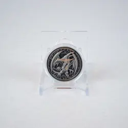 YuGiOh Red-Eyes Black Dragon YCS Pre-Registration Coin in Silver - Image 1
