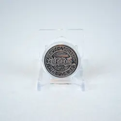 YuGiOh Red-Eyes Black Dragon YCS Pre-Registration Coin in Silver - Image 2