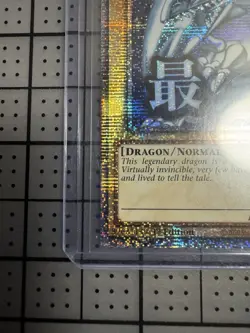 Yu-Gi-Oh! Blue-Eyes White Dragon 1st Ed Stamped Starlight Rare Foil RA05-EN085 - Image 3