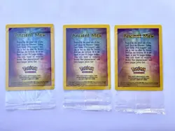 THREE ANCIENT MEW DETAILS INSERT CARD - Pokemon Card - Promo - NM - Image 1