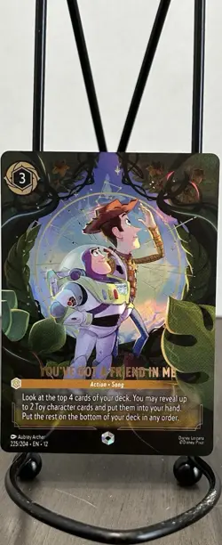 Disney Lorcana Enchanted You've Got a Friend in Me 225/204 Foil - Image 1