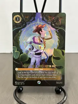 Disney Lorcana Enchanted You've Got a Friend in Me 225/204 Foil - Image 2