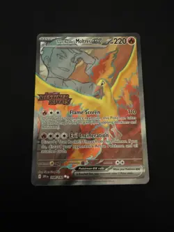 Team Rocket's Moltres ex - (Destined Rivals Stamp) 208/182 Miscellaneous Cards & - Image 1