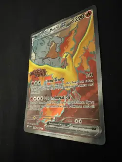Team Rocket's Moltres ex - (Destined Rivals Stamp) 208/182 Miscellaneous Cards & - Image 3