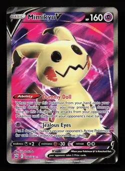 Mimikyu V 148/163 Ultra Rare Battle Styles Pokemon Card - Image 1