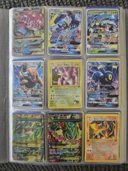 Pokemon TCG 144-Card Lot w/ Charizard & Giovanni’s Nidoking EX GX Holo/Foil - Image 1