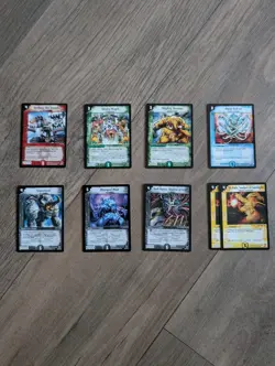 Lot Of 9 - McDonald's Duel Masters Kids Meal Promotional Set Cards - Great Shape - Image 1