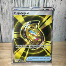 Mega Signal 171/132 Ultra Rare Full Art Pokemon Card TCG Mega Evolution NM - Image 1