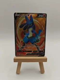Lucario V Promo SWSH: Sword & Shield Promo Cards SWSH213 LP - Image 1