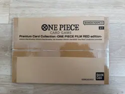One Piece TCG Premium Card Collection One Piece Film Red Edition SEALED ENGLISH - Image 1