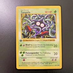 Tangela 66/102 1st Edition Shadowless Base Set Regular NM - Pokemon Card - Image 1