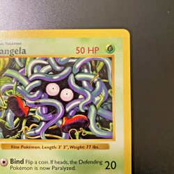 Tangela 66/102 1st Edition Shadowless Base Set Regular NM - Pokemon Card - Image 3