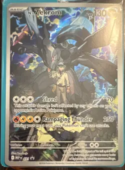 Pokemon Zekrom Promo Card Sealed Pack MEP Set English 2026 - Image 1