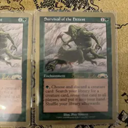 MTG Survival of the Fittest Exodus Card 129/143 World Championship - Image 5