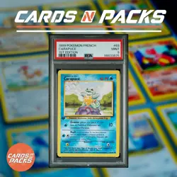 Carte Pokemon Carapuce 63/102 Set de base Edition 1 PSA 9 - Image 1