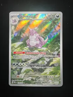 2023 POKEMON SCARLET & VIOLET 151 #174 NIDOKING [NM] - Image 1