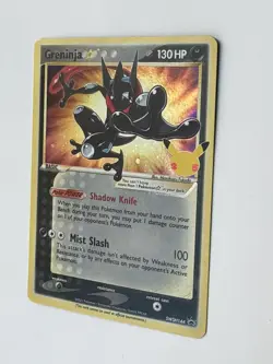 Pokemon Celebrations Greninja Gold Star Promo SWSH144 - Image 3