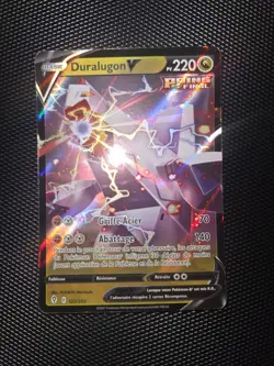 Carte Pokemon Duralugon V 122/203 EB7 Evolution Celeste FR NM - Image 1