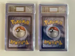 Pokemon Psiana ex 175 & Nachtara ex 176 DE AOG GEM MINT 10 Sequential Set Promo - Image 3