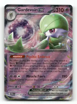 Gardevoir ex 029/091 - Paldean Fates - Pokemon Card NM/M - Image 1