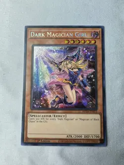 Yu-Gi-Oh Dark Magician Girl MP24-EN053 1st Ed Prismatic Secret Rare - Image 1
