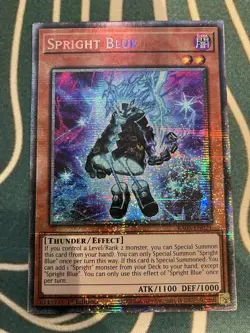 Spright Blue (Starlight Rare) RA05-EN021 1st Edition Yu-Gi-Oh NM - Image 1