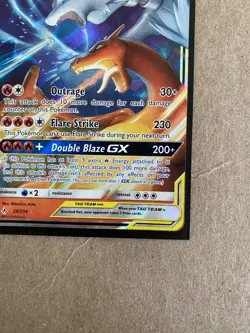 Pokemon TCG Reshiram Charizard Tag Team GX 20/214 Holo Ultra Card NM CLEAN - Image 5