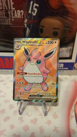 2023 Wigglytuff EX 187/165 Scarlet And Violet 151 Full Art Pokemon Card - Image 1