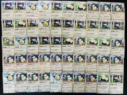 100 Snorlax R Holo Half Arts Lot Set Pokemon Japanese Cards W123 - Image 2