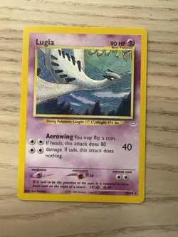 Pokemon TCG Lugia Neo Revelation Card 20/64 Unlimited Rare - Image 1
