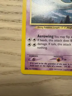 Pokemon TCG Lugia Neo Revelation Card 20/64 Unlimited Rare - Image 5