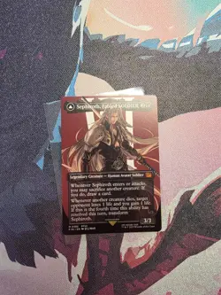 Sephiroth, Fabled SOLDIER (Borderless) # 382 MTG Final Fantasy (Regular) - Image 1