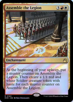 Assemble the Legion 0163 MTG RVR NM Foil - Image 1