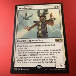 Magic the Gathering MTG Suncleanser (39) Core Set 2019 - Image 2