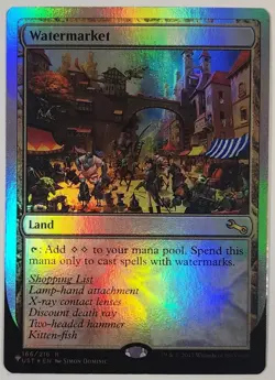 MTG - Watermarket - Foil - 166/216 - The List Reprints - Rare - Magic - Image 1