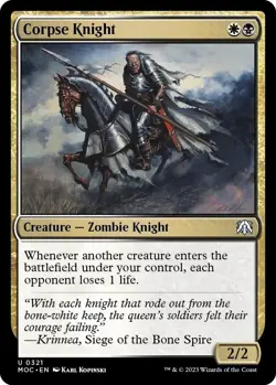 MTG - Corpse Knight - MOC 0321 - March of the Machine - Magic the Gathering - Image 1