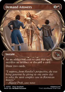 MTG - Demand Answers - Showcase - MKM 0306 - Murders at Karlov Manor - Magic - Image 1