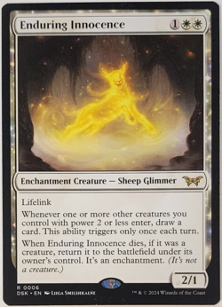 MTG - Enduring Innocence - DSK 0006 - Duskmourn - Rare - Magic the Gathering - Image 1