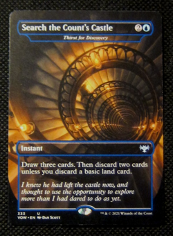 MTG SEARCH THE COUNT'S CASTLE Crimson Vow Vampire Series - Image 1