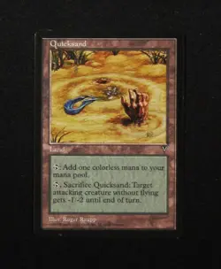 MTG QUICKSAND Land Visions - Image 1